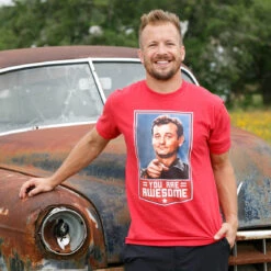 BFM Stripes Tee -Busch Store BFM You Are Awesome Mens 004