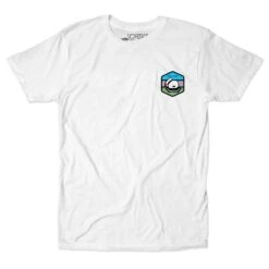 New York Badge Unisex Tee 9 New York Badge Unisex Tee -Busch Store CT23125 WHT M CT FRONTcopy