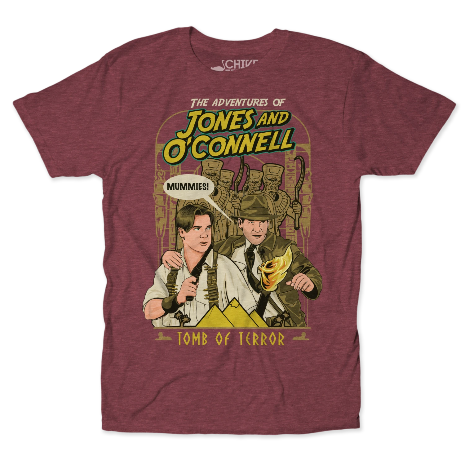 The Tomb Of Terror Unisex Tee 2 The Tomb Of Terror Unisex Tee - Image 2