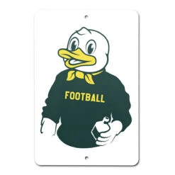 Football Fan Road Sign