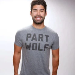Part Wolf Tee -Busch Store Part Wolf Grey Mens 07 940f3888 f64a 4289 8807 61e201e0e40e