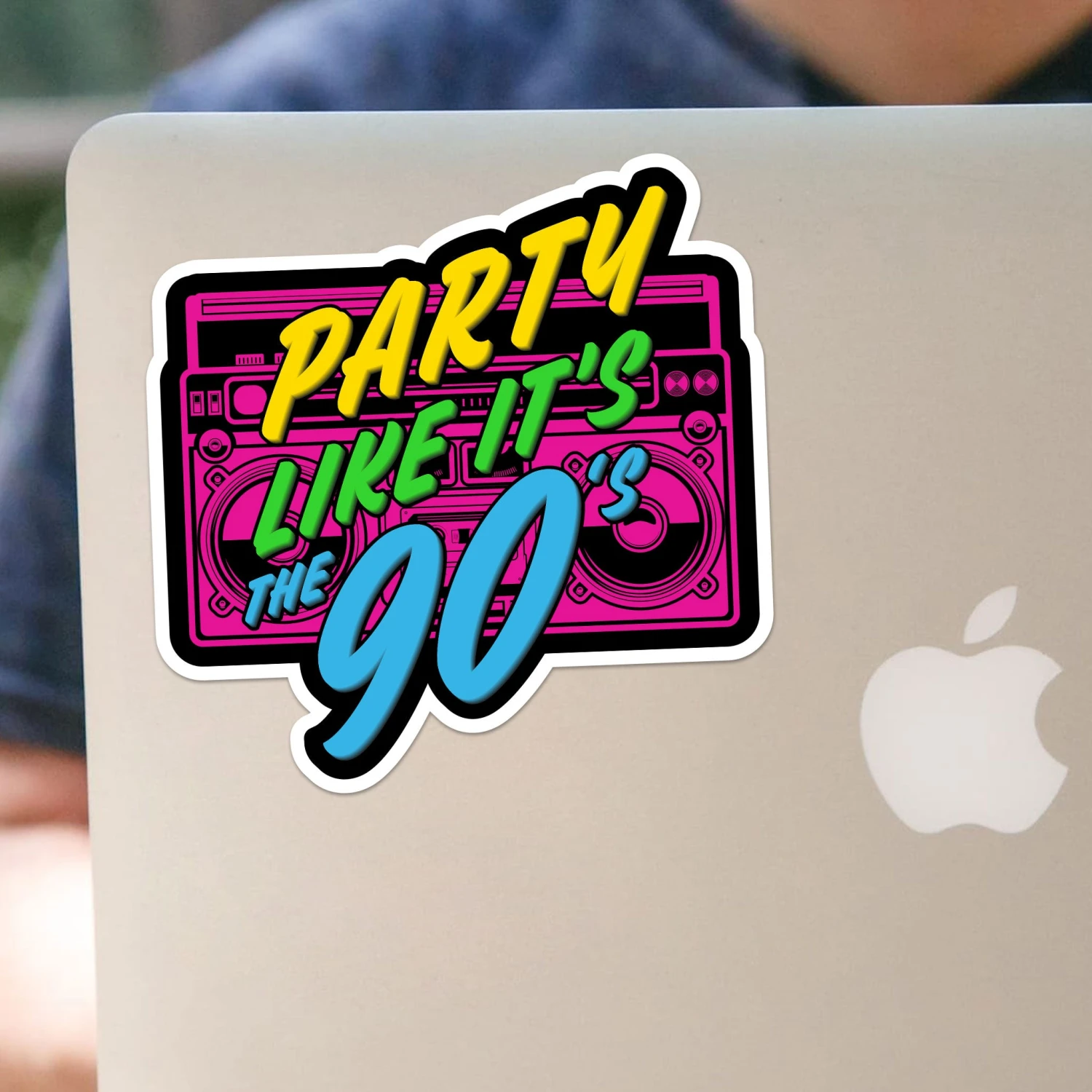 Party Like It's The 90s Sticker 2 Party Like It's The 90s Sticker - Image 2
