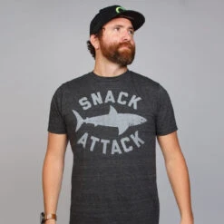 Snack Attack Tee -Busch Store Snack Attack gray male 002