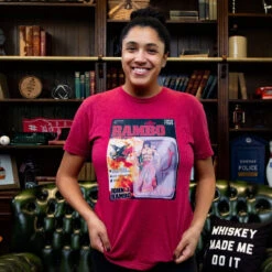 Rambo Action Figure Unisex Tee -Busch Store SupplementalPartnershipTees 112822 0841