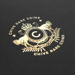 Gold Certificate Of Authenticity Folder -Busch Store gold coa folder 003 2