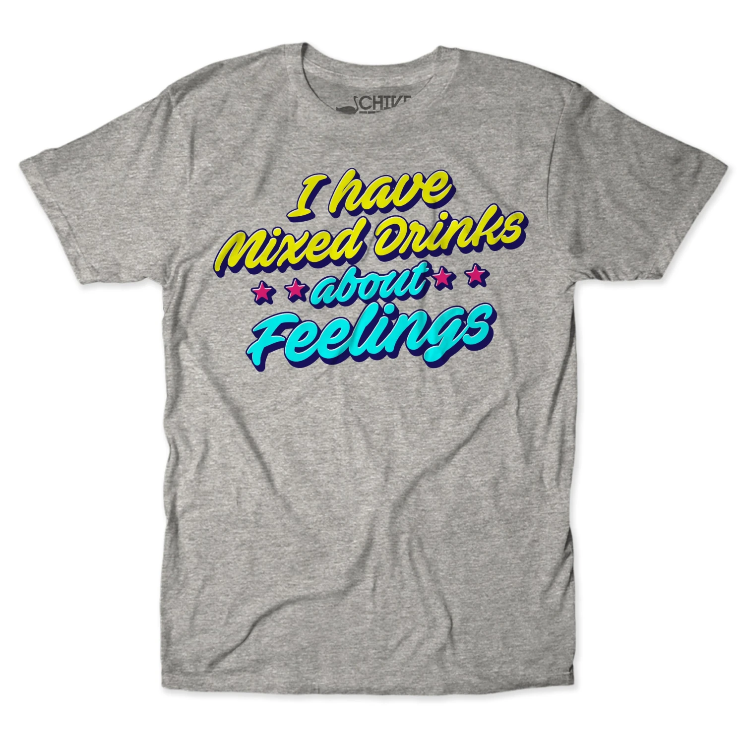 Mixed Drinks About Feelings Unisex Tee 2 Mixed Drinks About Feelings Unisex Tee - Image 2
