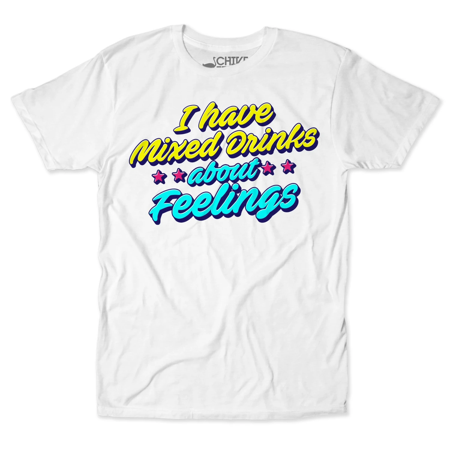 Mixed Drinks About Feelings Unisex Tee 1 Mixed Drinks About Feelings Unisex Tee